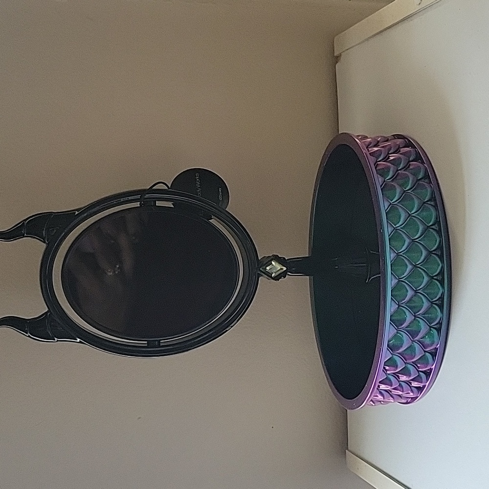 Maleficent./ Bath & Body Works Black Vanity Mirror